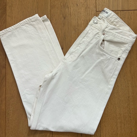 Agolde White - 90’s Crop Denim - Picture 2 of 6